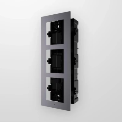 Тройна модулна рамка HIKVISION DS-KD-ACF3(Plastic)