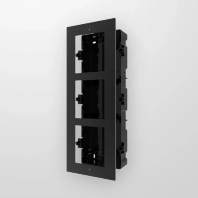Тройна модулна рамка HIKVISION DS-KD-ACF3/Black
