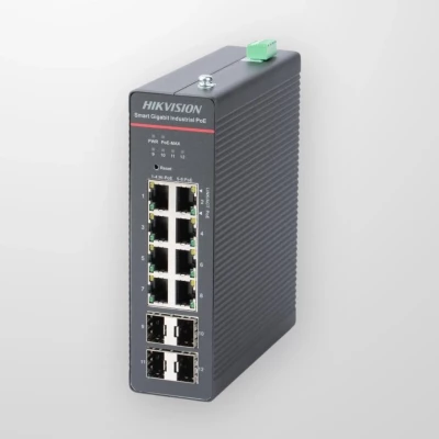 Комутатор Hikvision DS-3T1512HP-SI- 8P4F