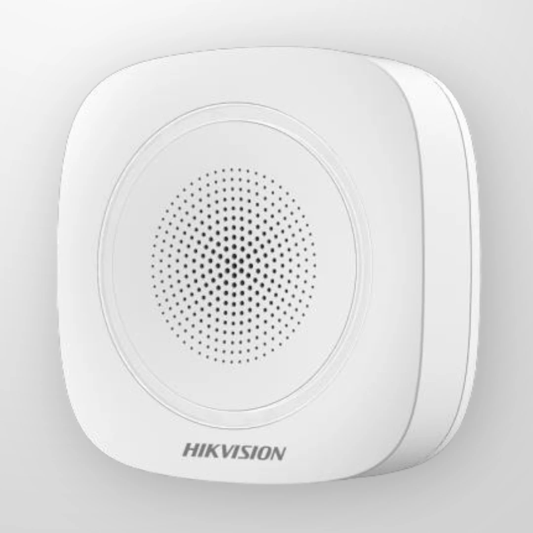 Сирена за вътрешен монтаж HIKVISION DS-PS1-I-WE