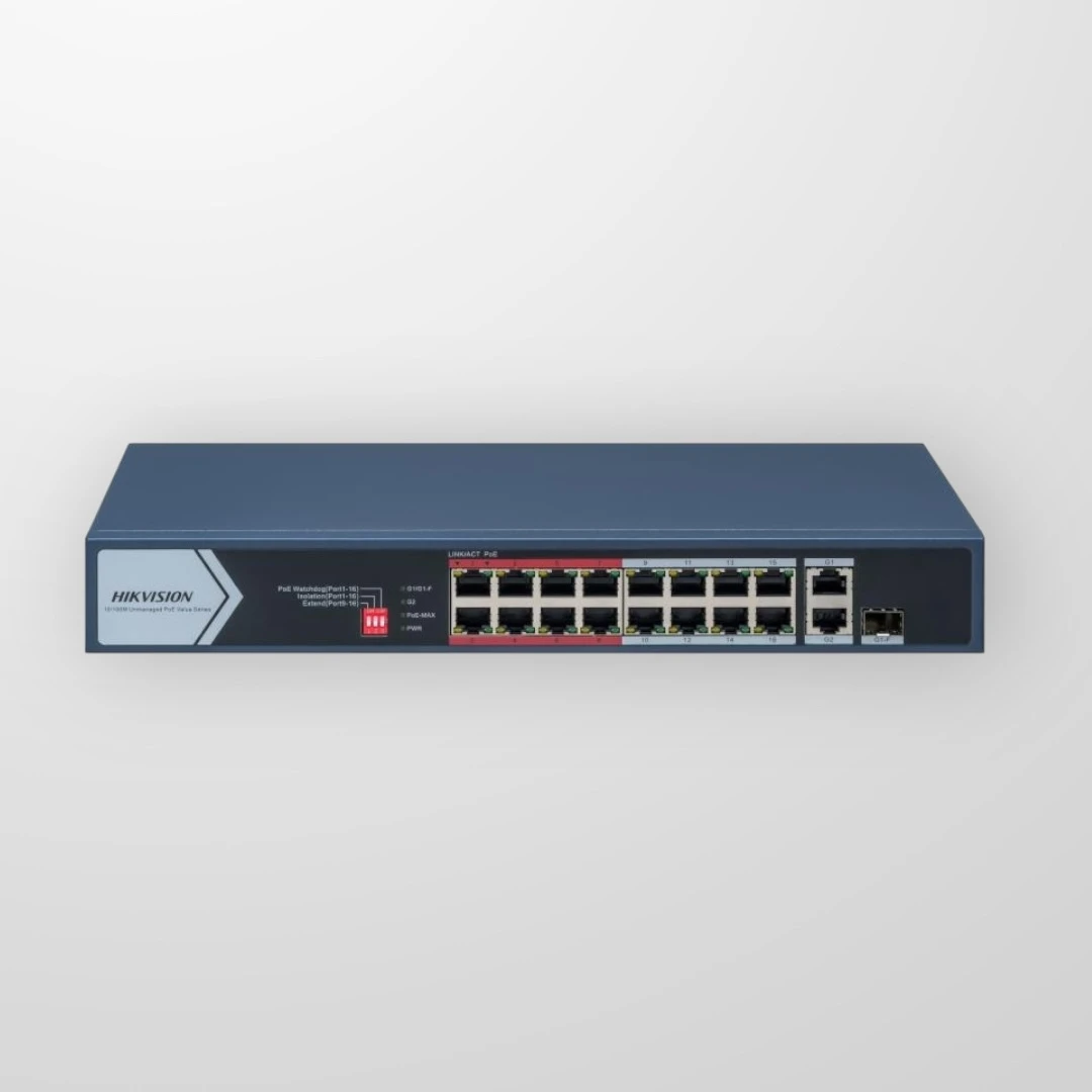 Комутатор Hikvision DS-3E0318P-E/M(C)
