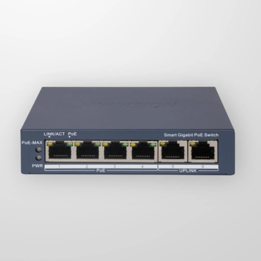 Комутатор Hikvision DS-3E1506P-EI