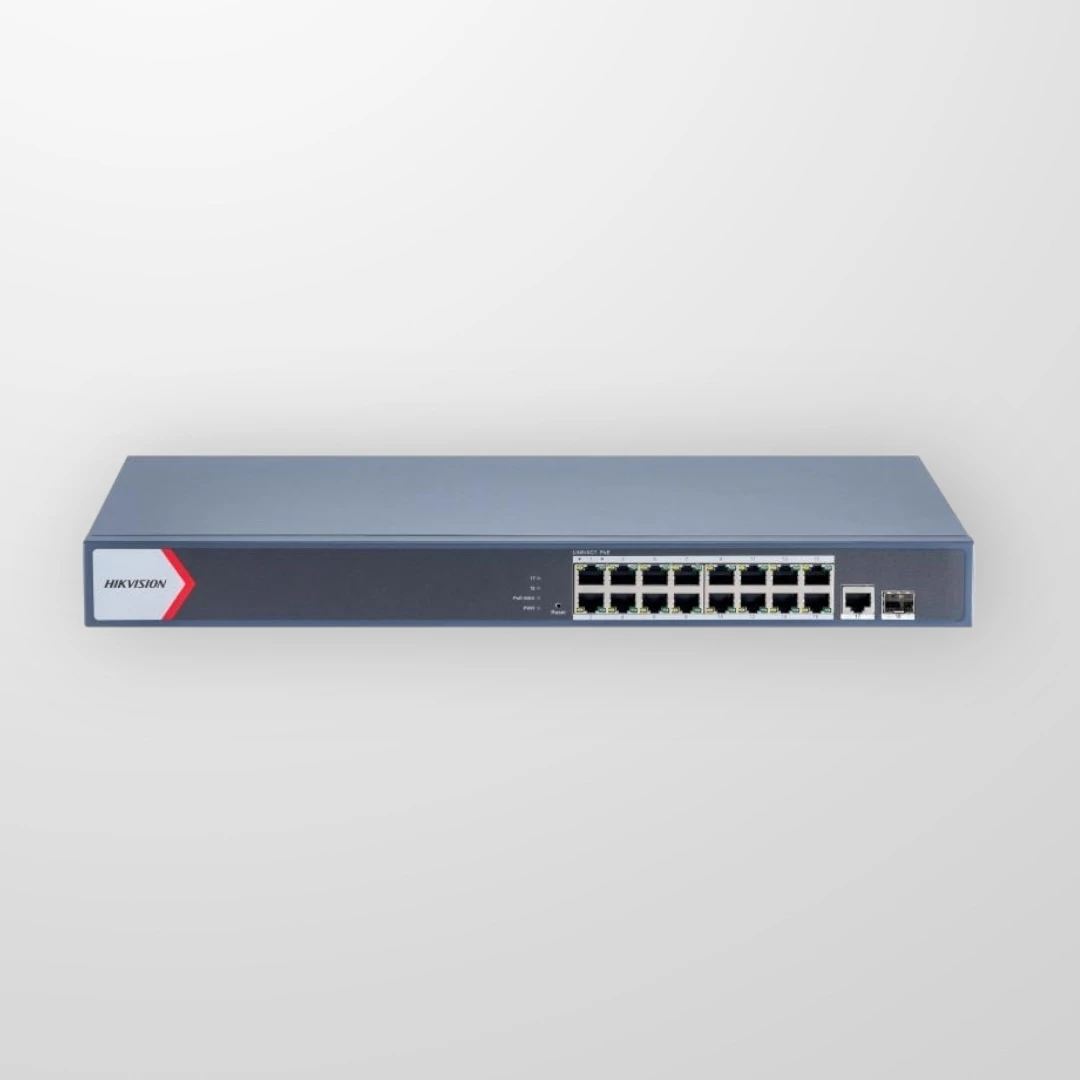 Комутатор Hikvision DS-3E1518P-EIV2