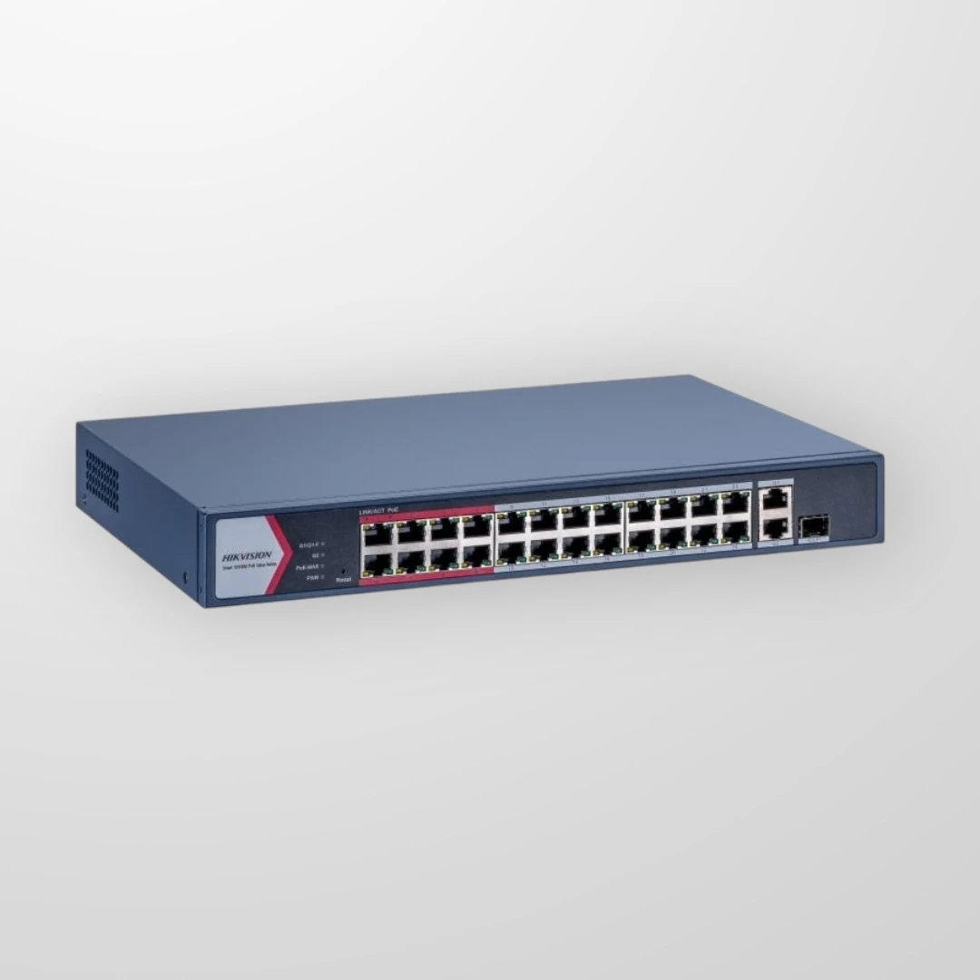 Комутатор Hikvision DS-3E1326P-EI/M