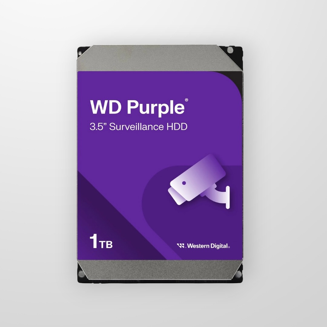 HDD AV WD Purple (3.5'', 1TB, 64MB, 5400 RPM, SATA 6 Gb/s)