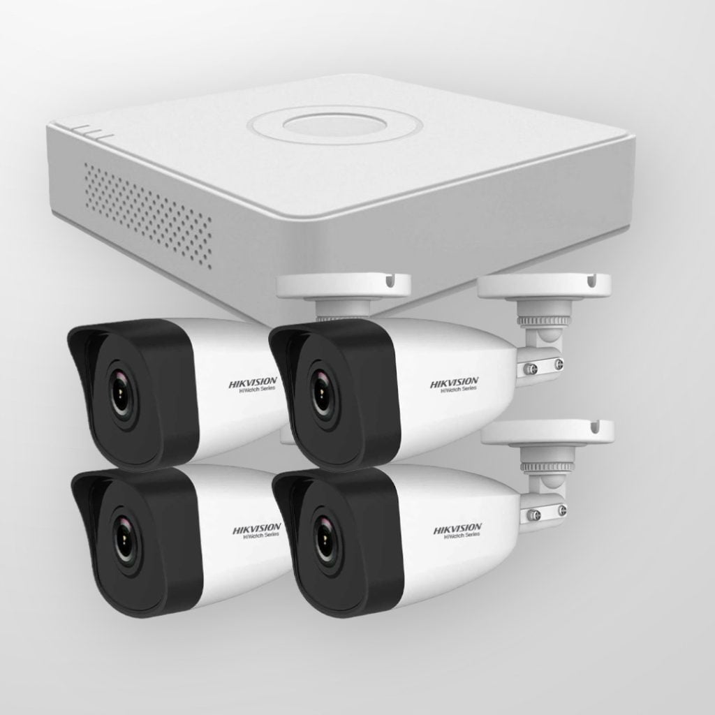 HIKVISION 4IP-2MP-SET4